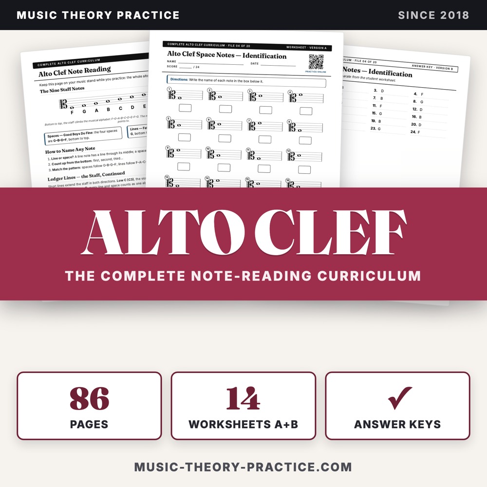 Complete Alto Clef Curriculum — cover